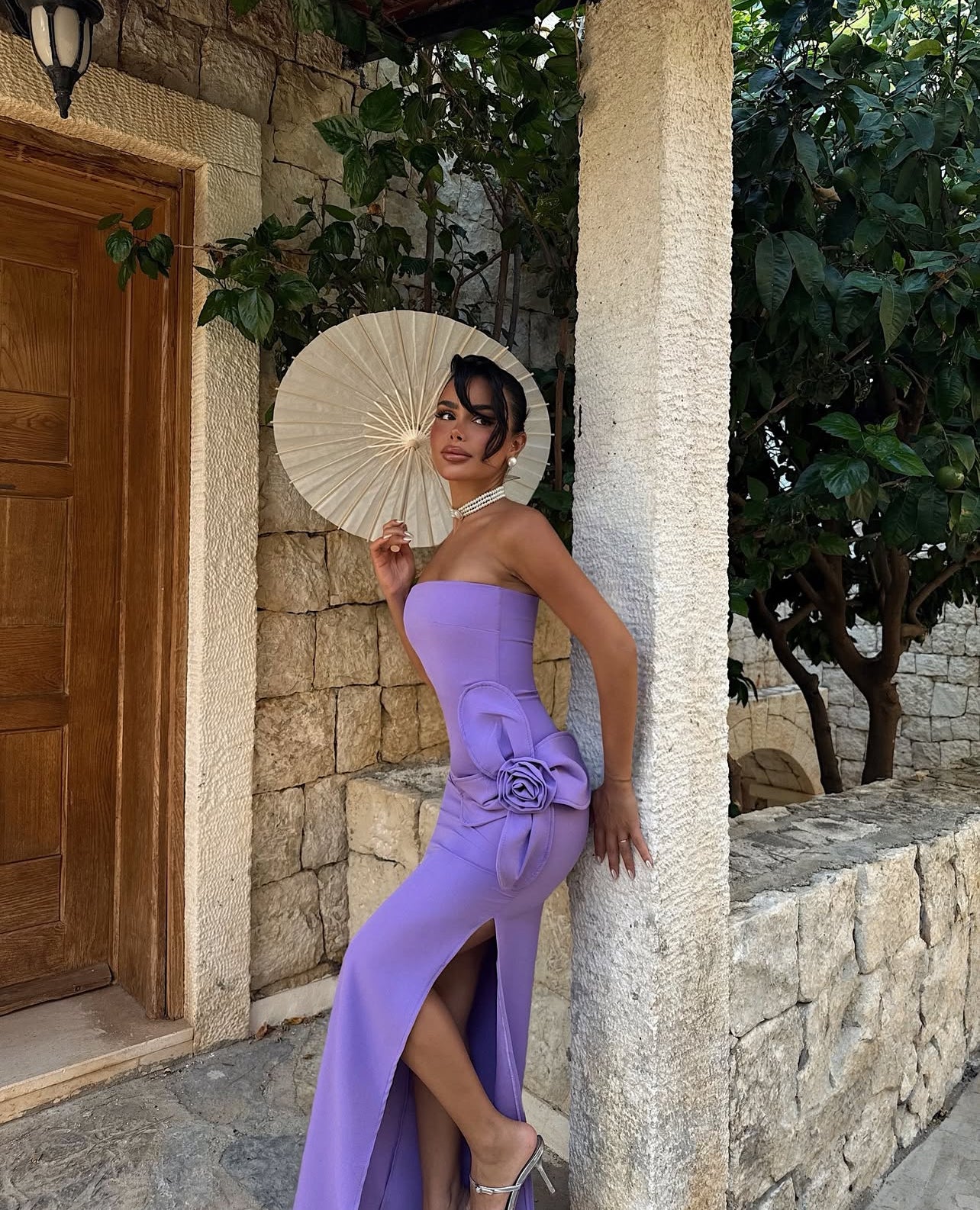 LAVANDER BLOOM DRESS