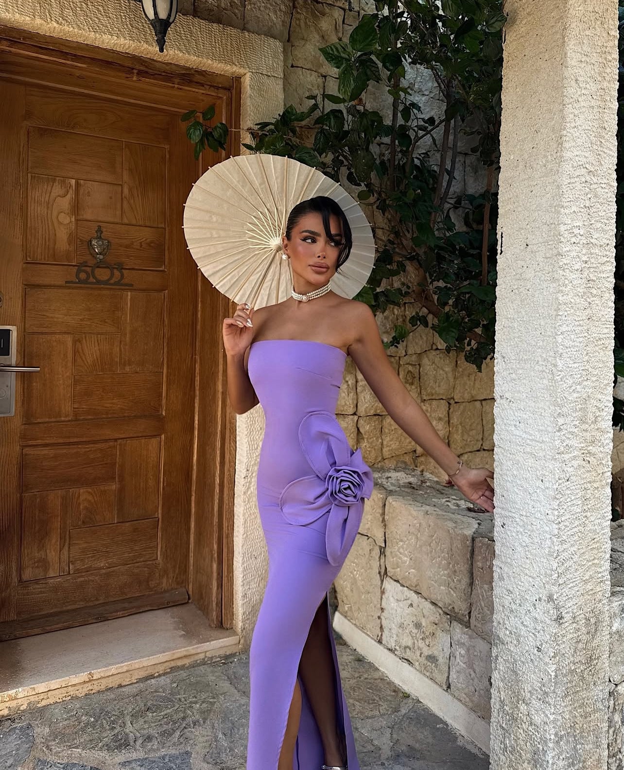 LAVANDER BLOOM DRESS