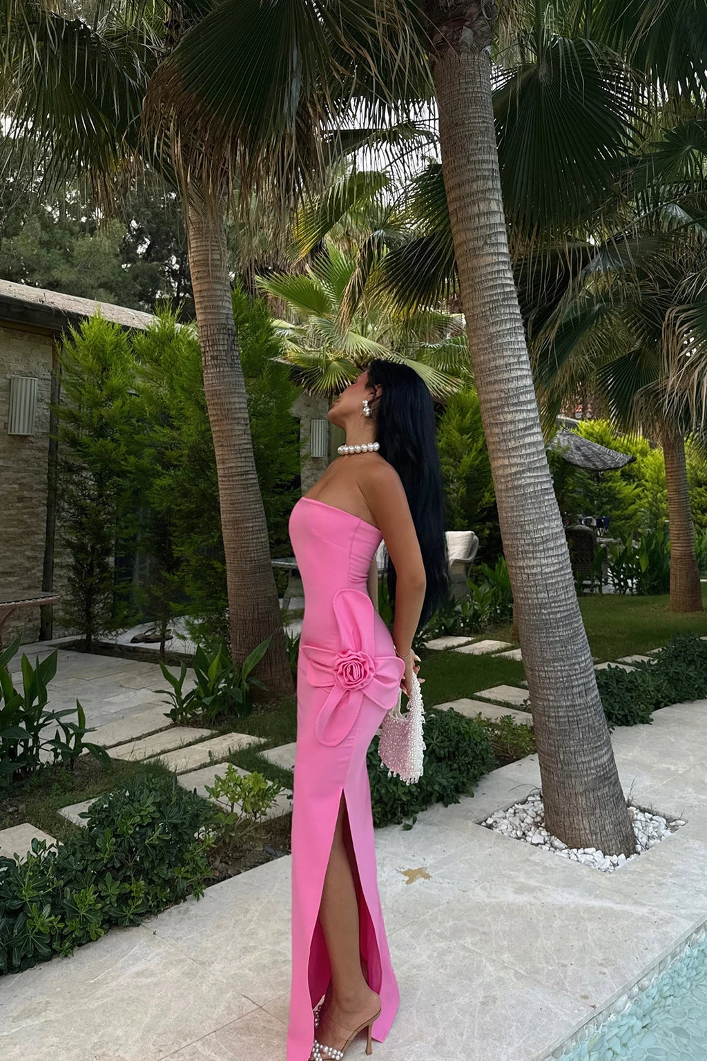 PINK BLOOM DRESS