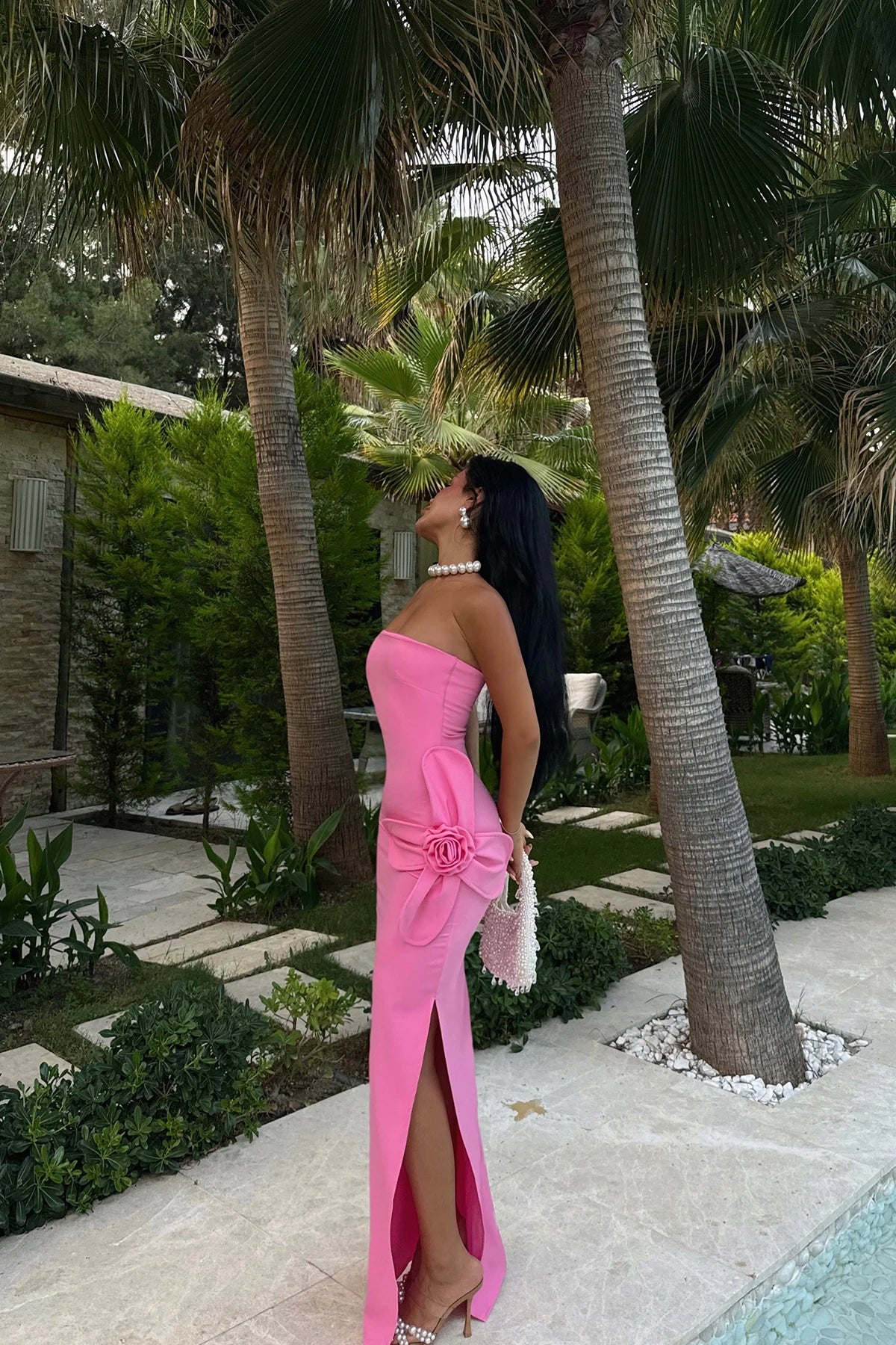 PINK BLOOM DRESS