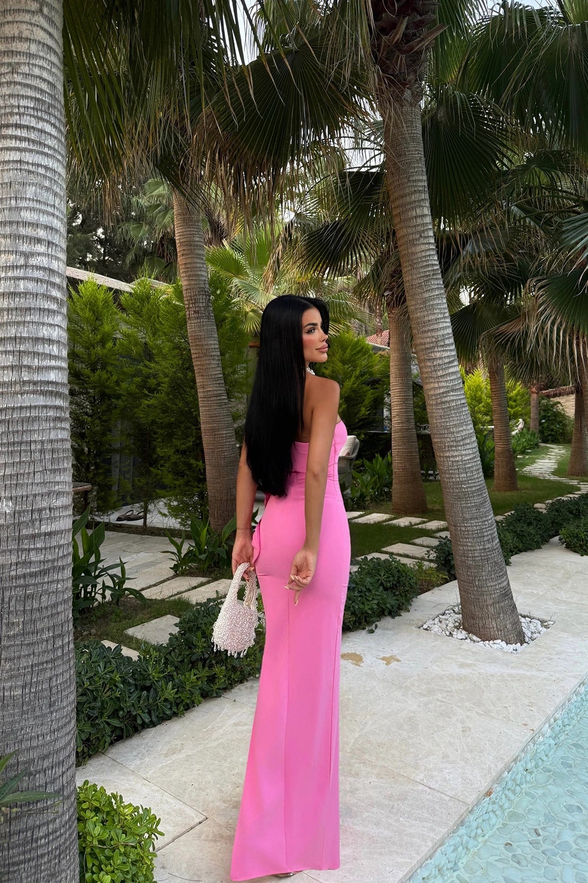 PINK BLOOM DRESS